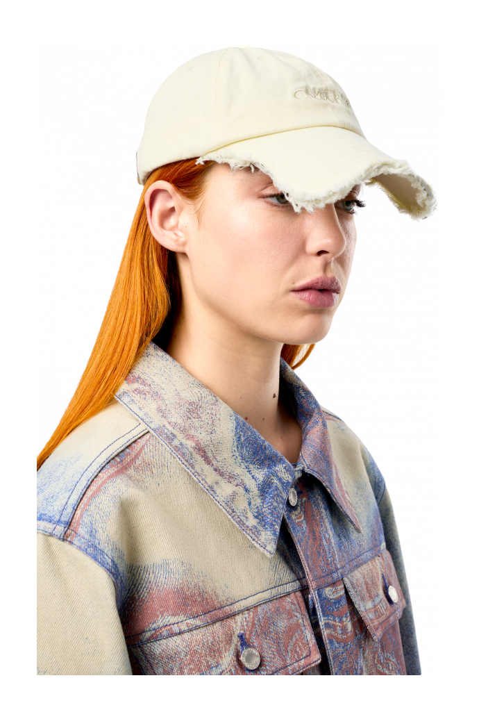 Cap Beige Baumwoll-Cap One Size