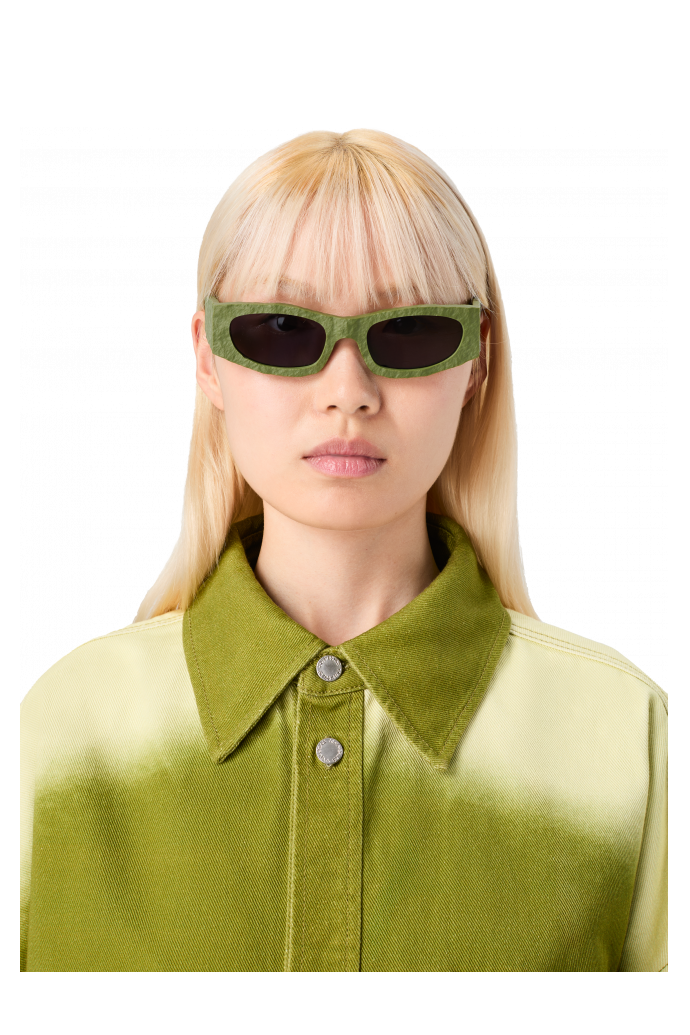 HIRMU Green HIRMU Acetate Sunglasses
