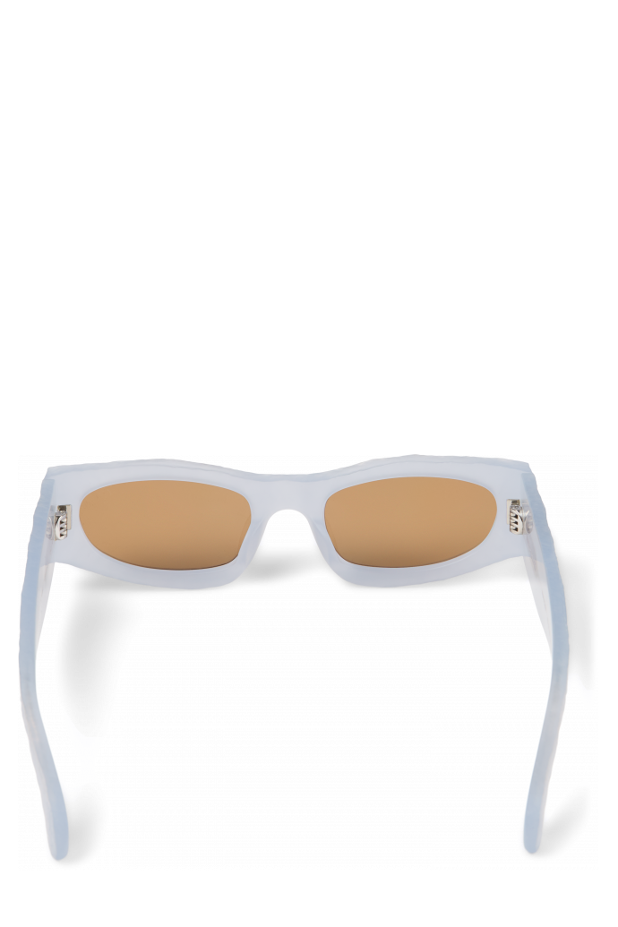 Overhead view of HIRMU Light gray HIRMU Acetate Sunglasses