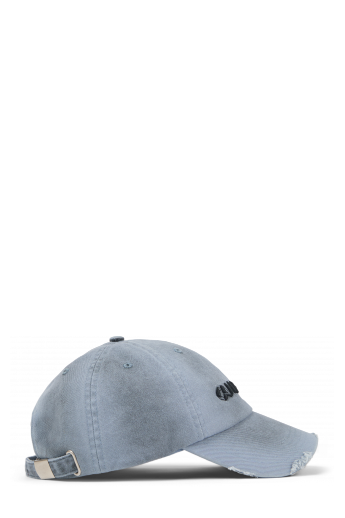 SPRAYED CAP Grijze sprayed pet