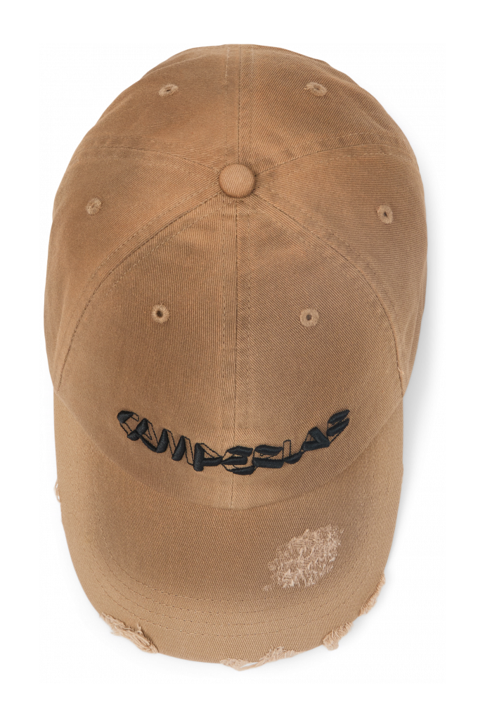 SPRAYED CAP Beige sprayed pet