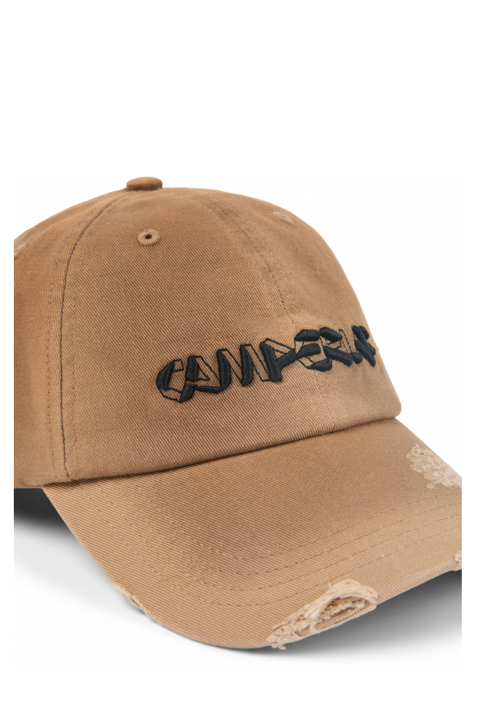 SPRAYED CAP Beige sprayed pet