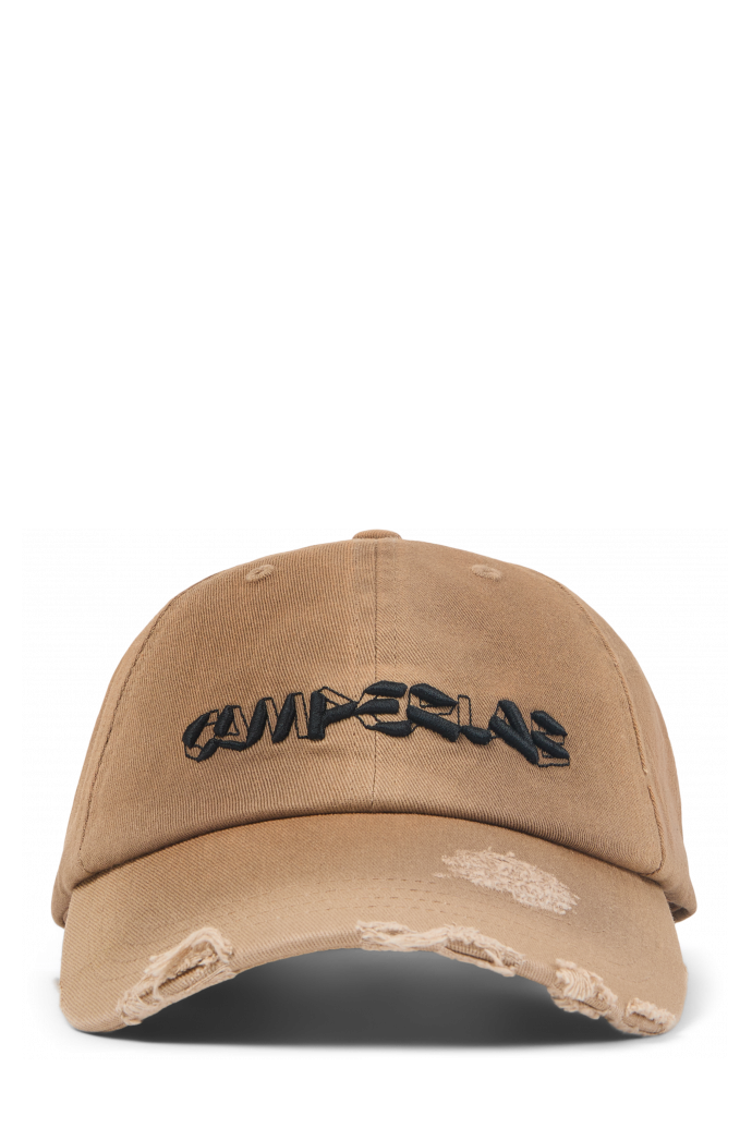 SPRAYED CAP Gorra beige efecto espray