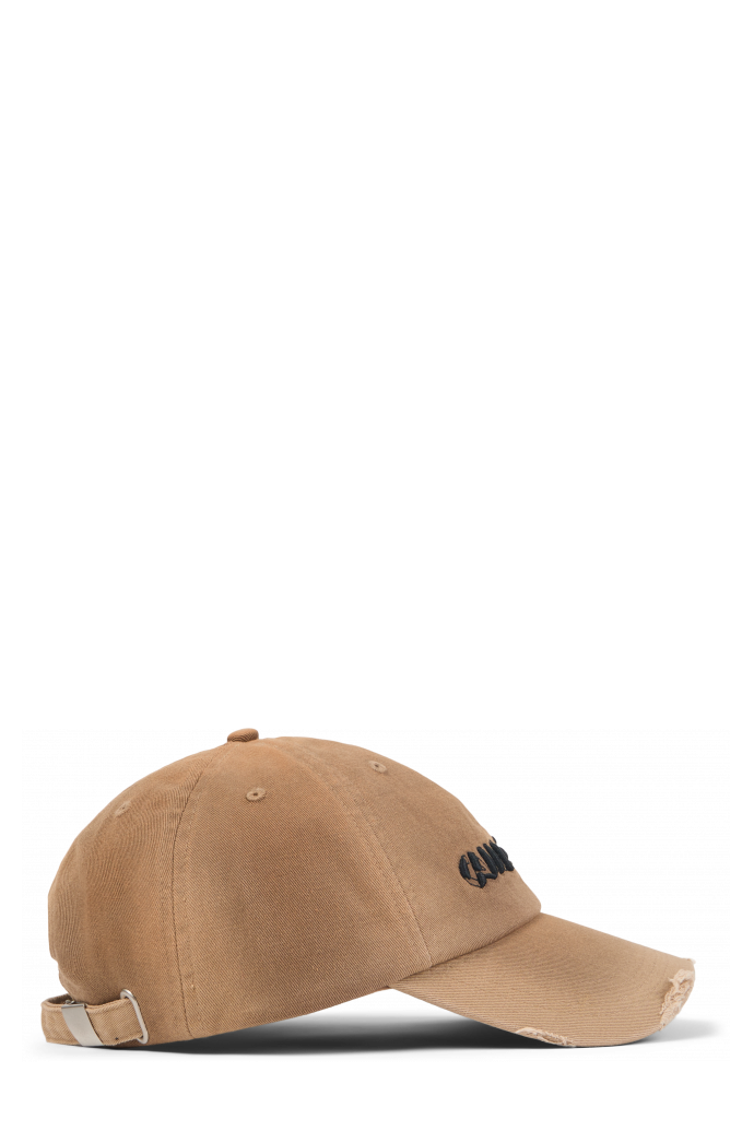 SPRAYED CAP Beige sprayed pet