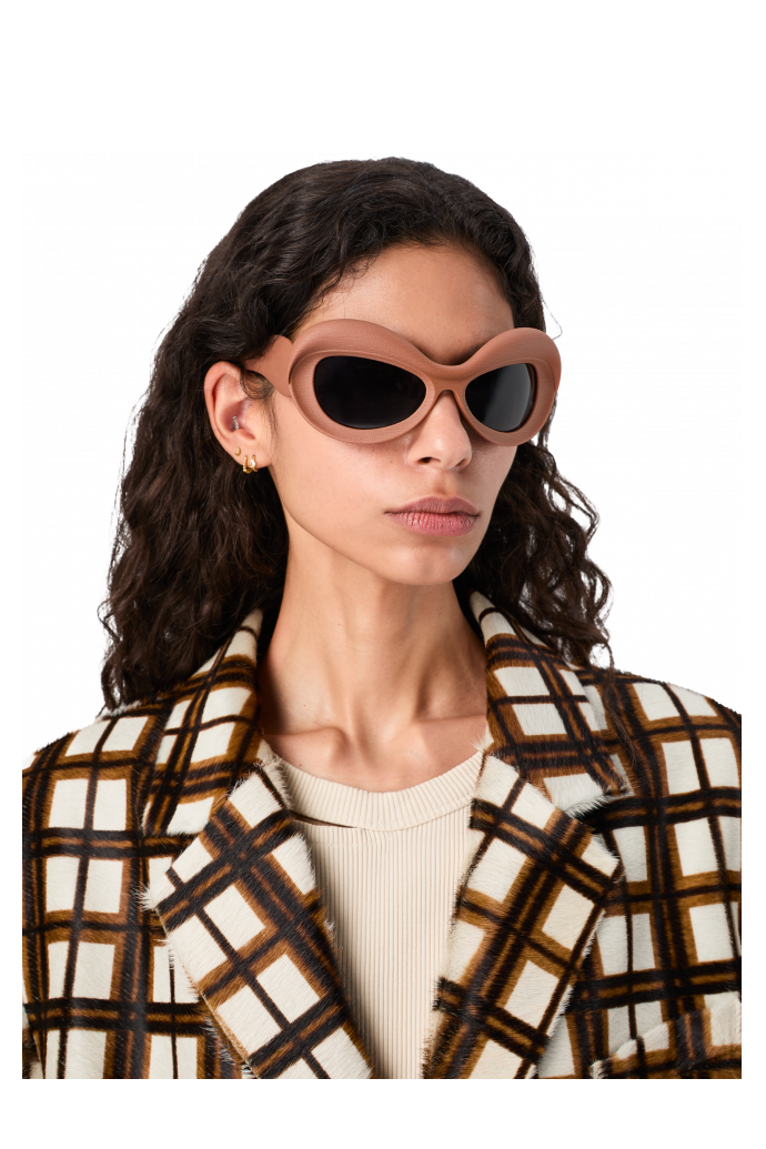 PULLA Terracotta PULLA Acetate Sunglasses