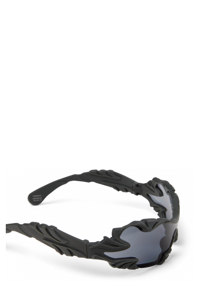 Back view of TORMENTA SUNGLASSES FADED BLACK