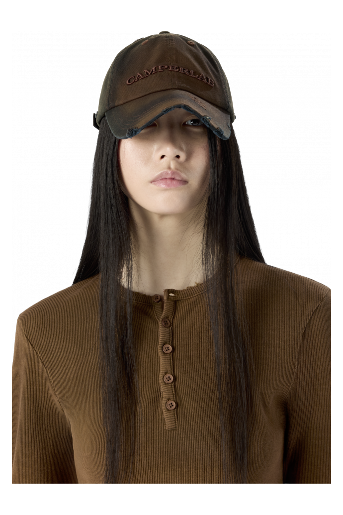 LOGO CAP LOGO CAP FADED <br/>BROWN