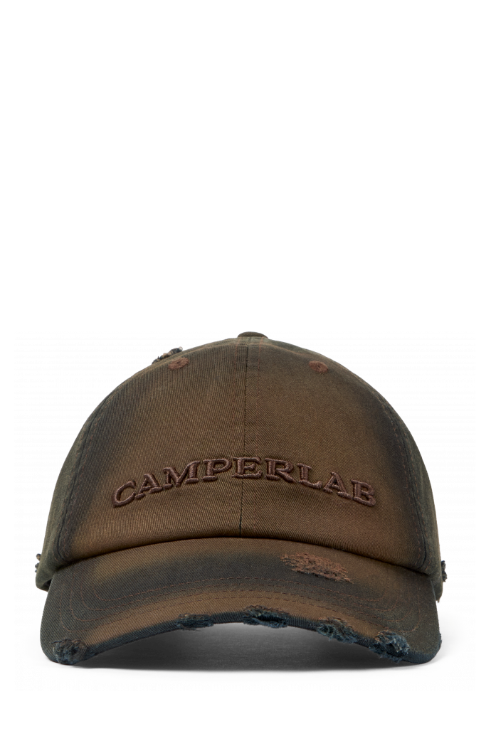 Front view of LOGO CAP LOGO CAP FADED <br/>BROWN