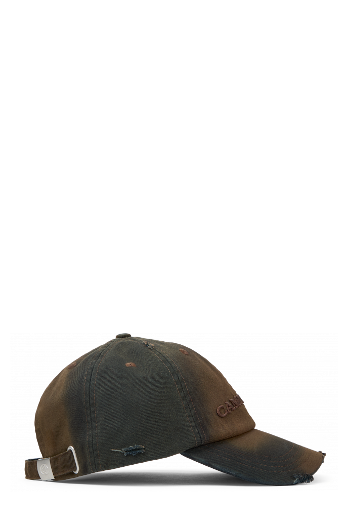 Side view of LOGO CAP LOGO CAP FADED <br/>BROWN