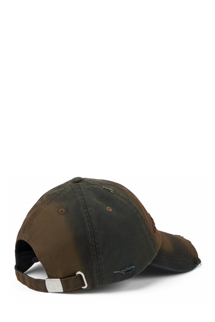 Back view of LOGO CAP LOGO CAP FADED <br/>BROWN