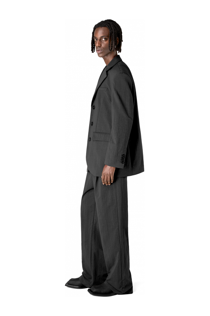 null Black Technical Suit Blazer