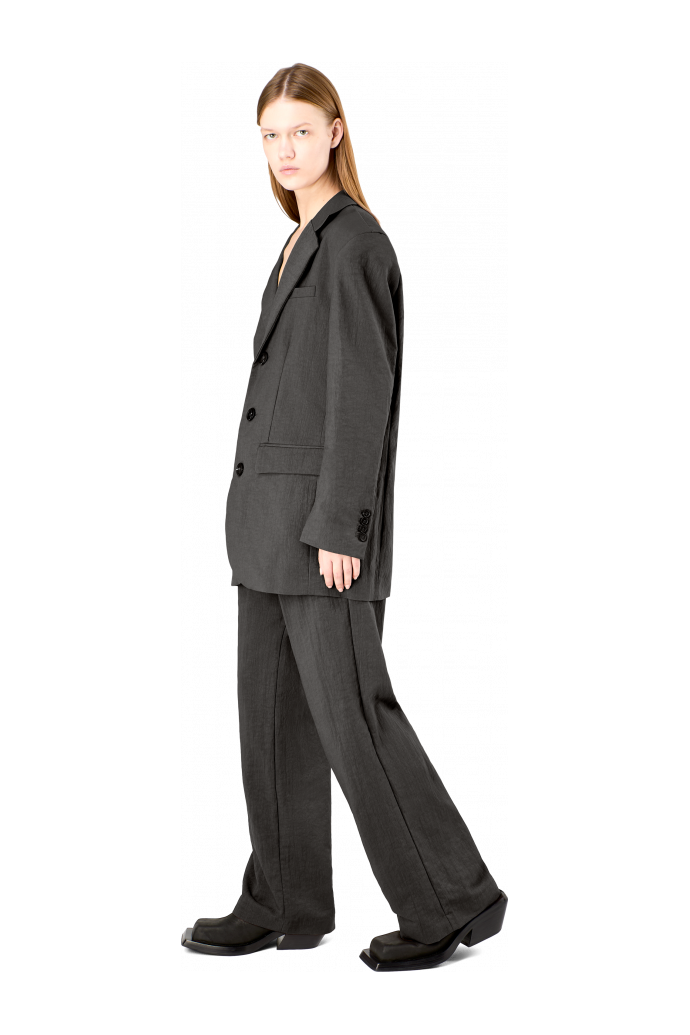 null Black Technical Suit Blazer