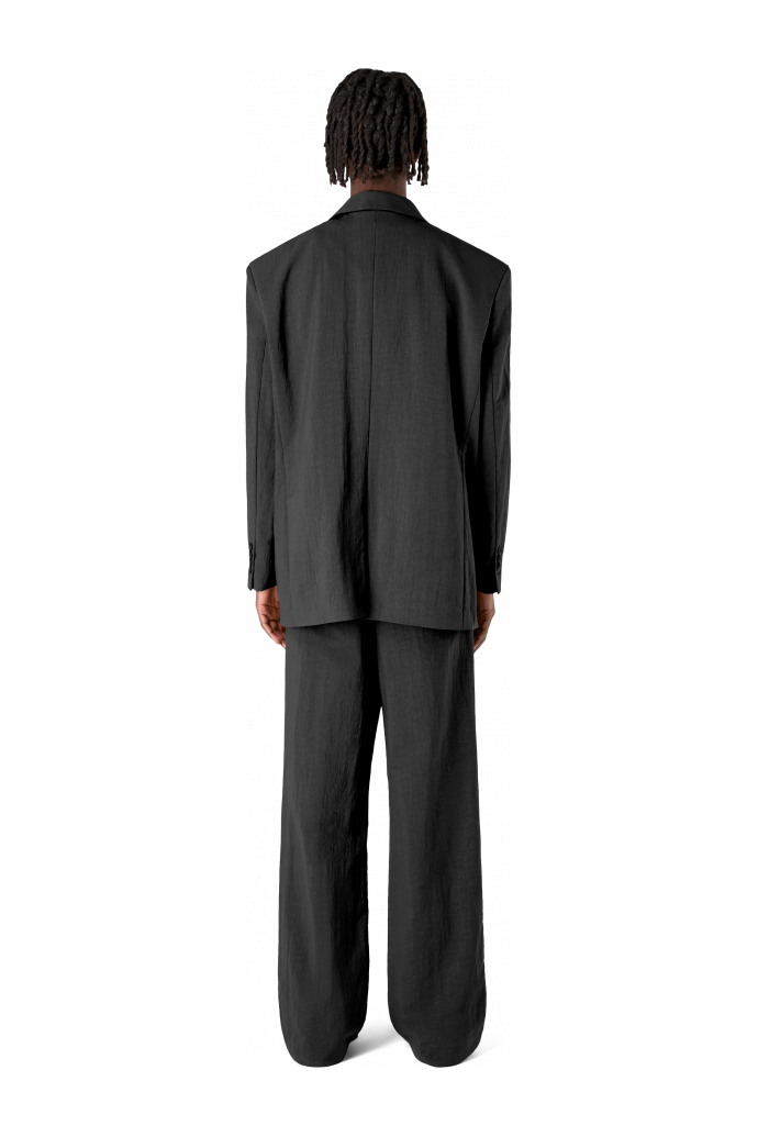 null Black Technical Suit Blazer