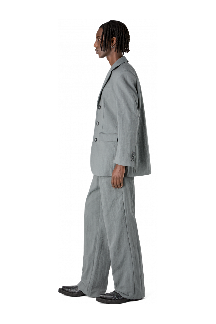 Tailored Blazer Sakko aus ECONYL® in Grau