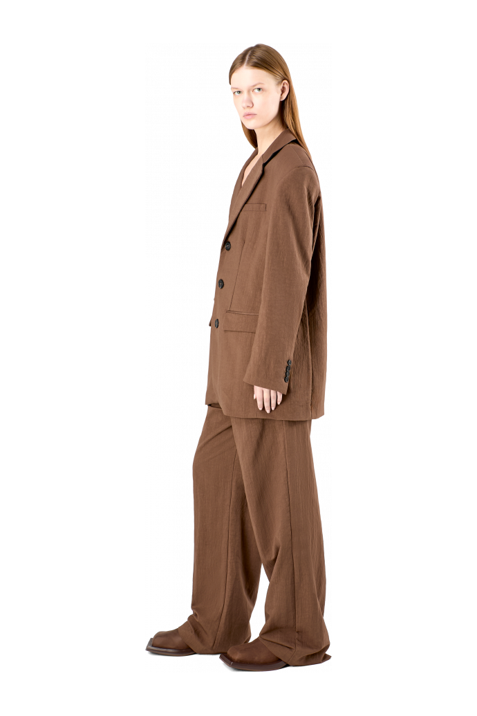 Tailored Blazer Brown ECONYL® Suit Blazer