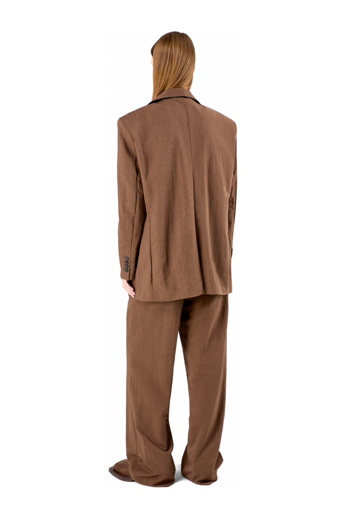 Tailored Blazer Brown ECONYL® Suit Blazer