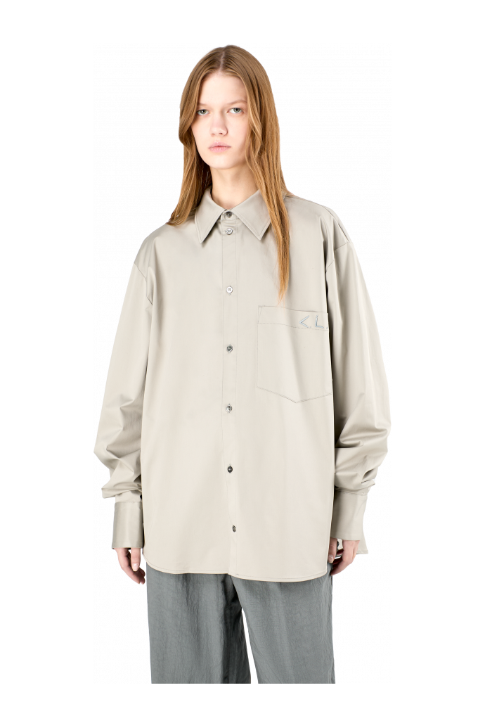 Cotton Shirt Gray Cotton Shirt
