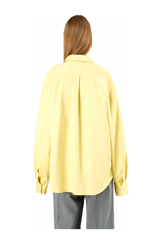 Cotton Shirt Chemise en coton jaune