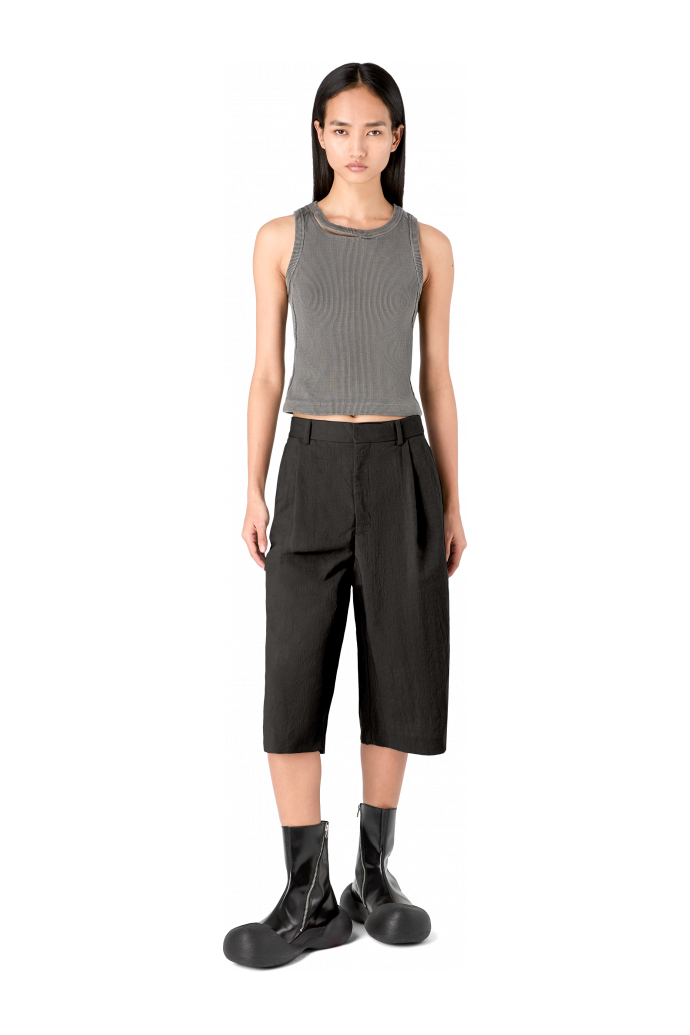 null Black Technical Suit Shorts