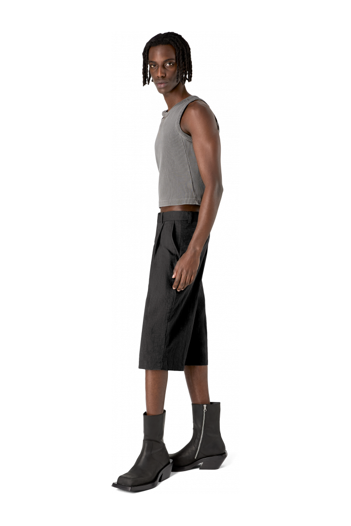 null Black Technical Suit Shorts