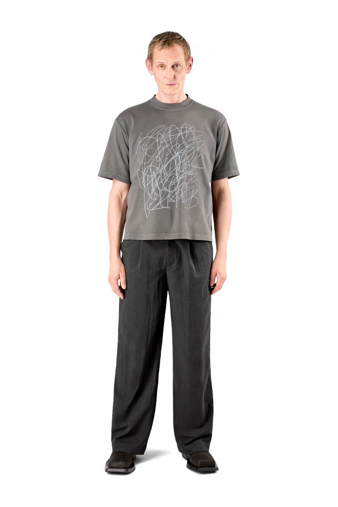 null Black Technical Suit Trousers