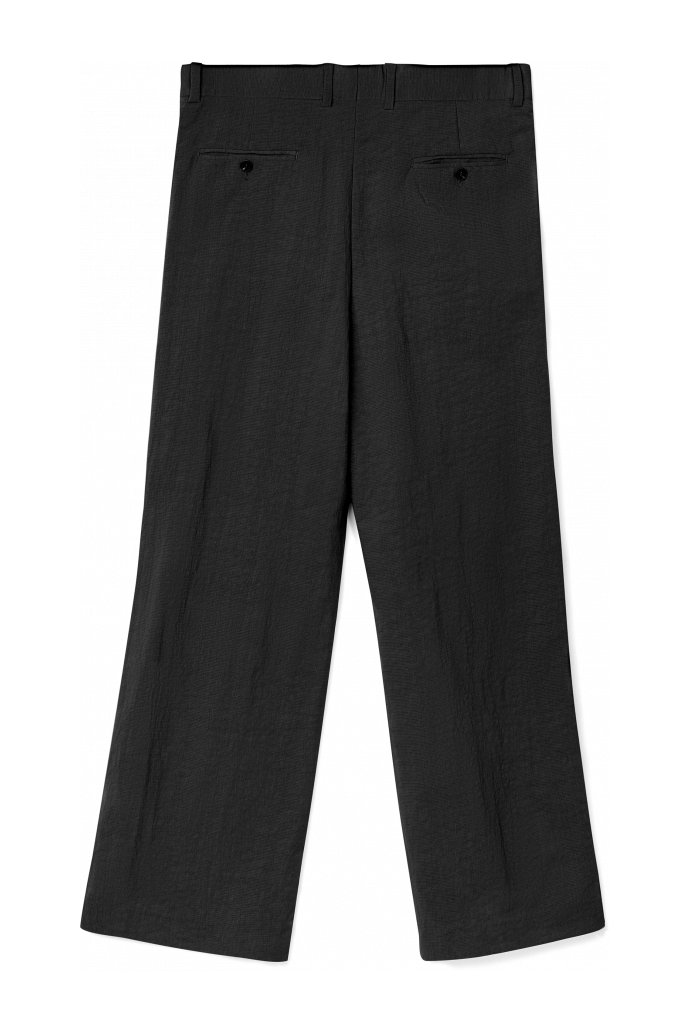 null Black Technical Suit Trousers