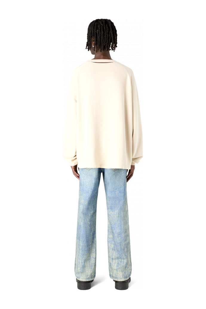 BOXY CREWNECK Faded Sand PYRATEX® Sweater
