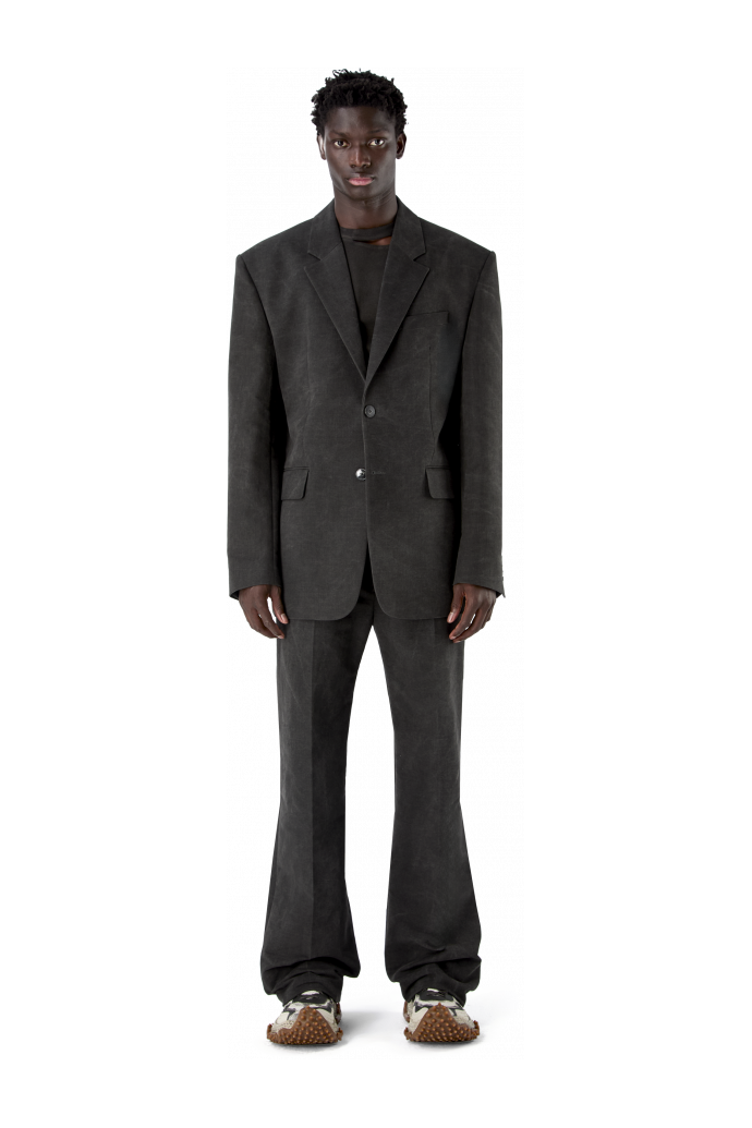 RELAXED TAILORED BLAZER Gray