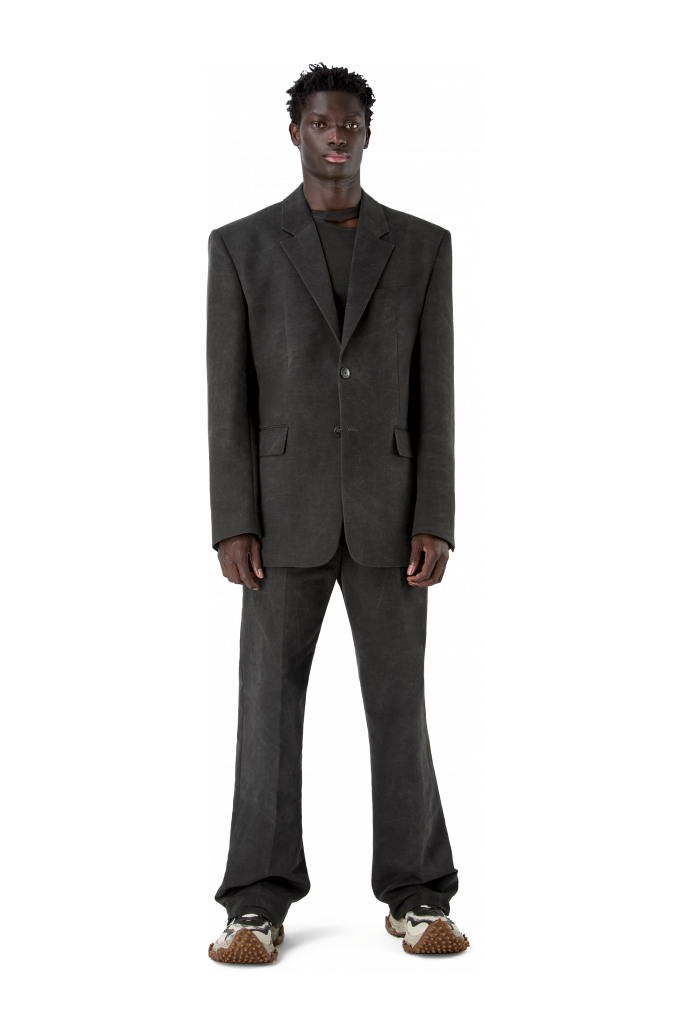 RELAXED TAILORED BLAZER Gray