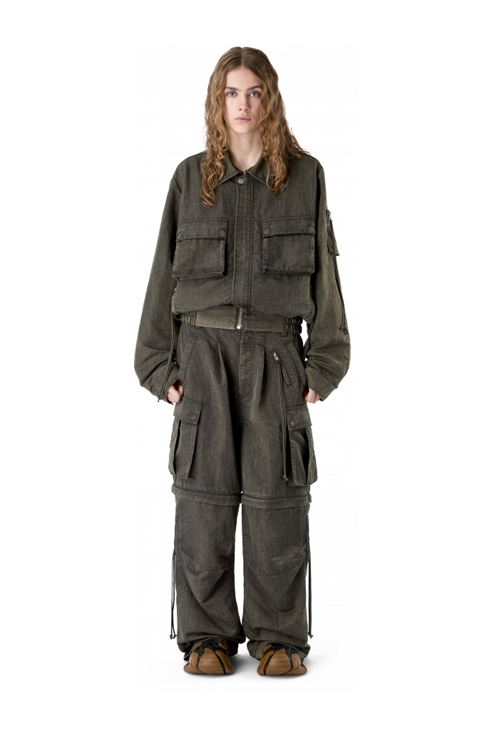 CARGO JACKET SCHWARZ