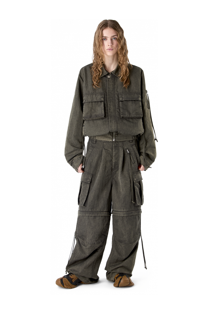 CARGO JACKET SCHWARZ