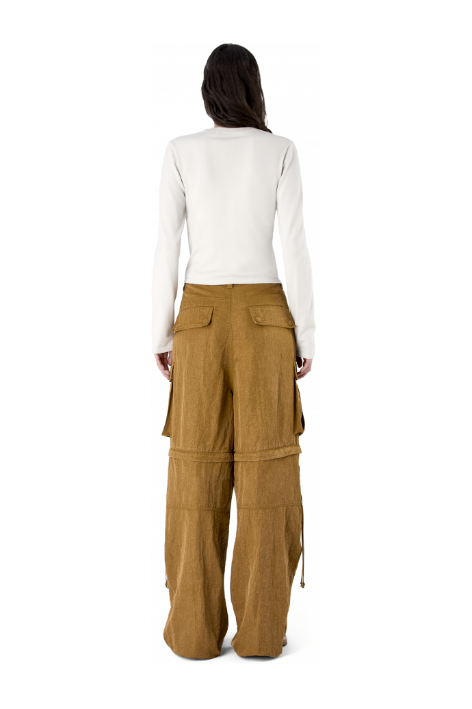 CARGO TROUSERS BEIGE