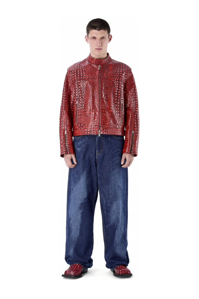 LEATHER MOTO JACKET ROT