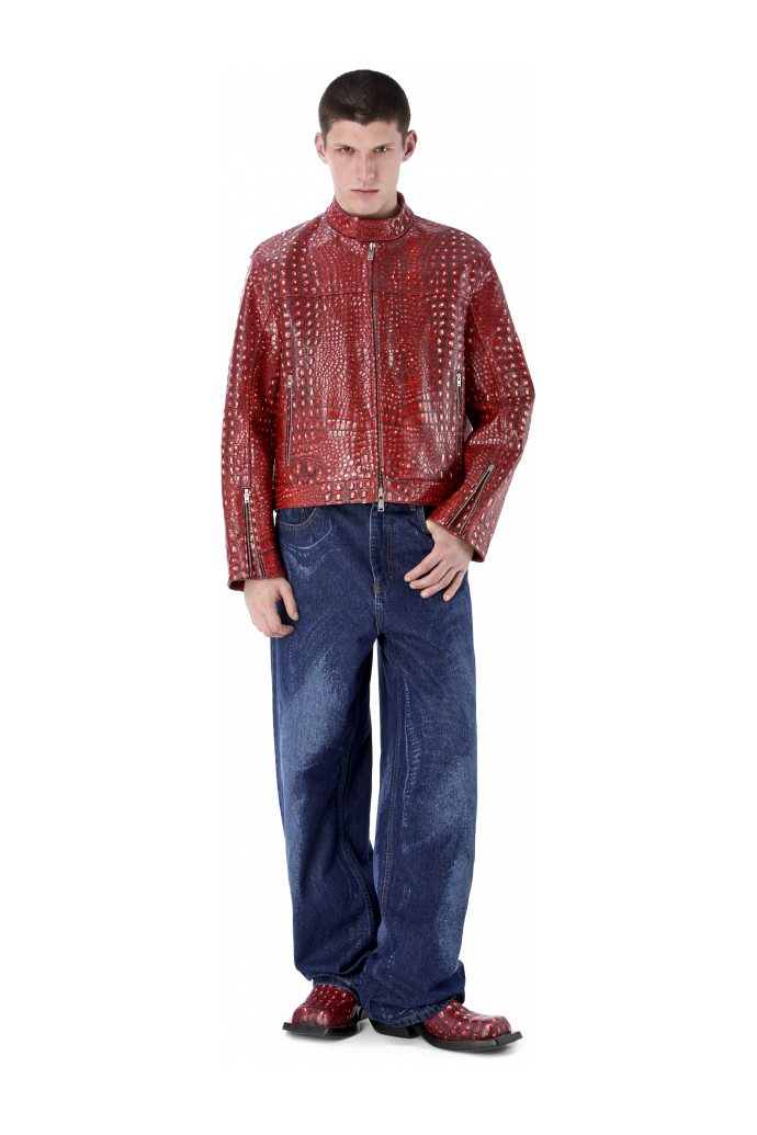 LEATHER MOTO JACKET ROT