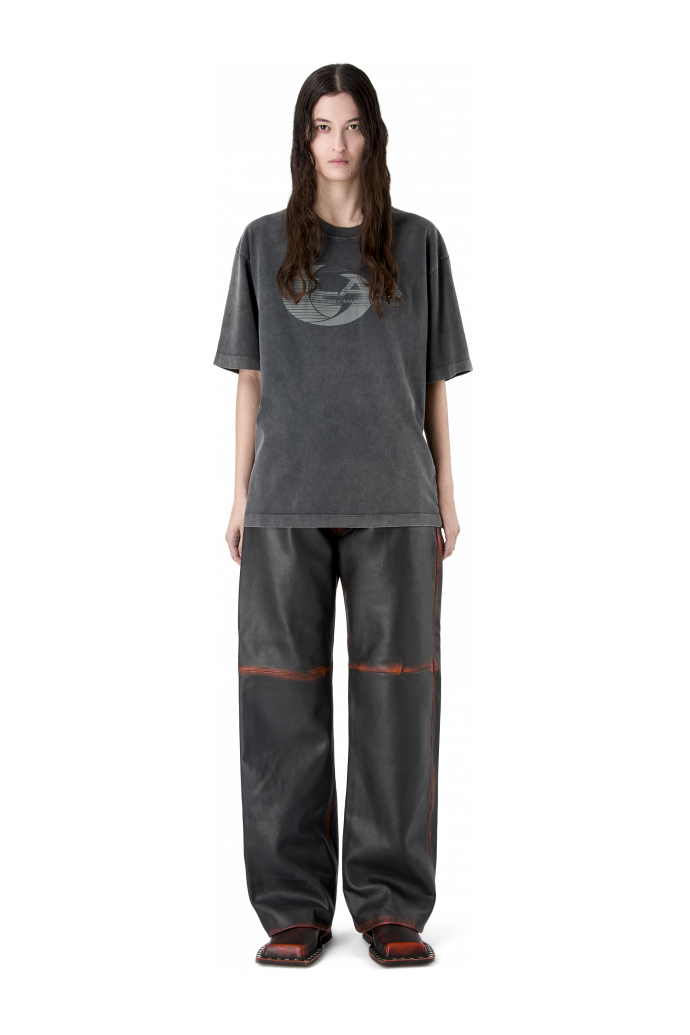 ARTWORK SLEEVELESS TANK TOP BLACK-Gray