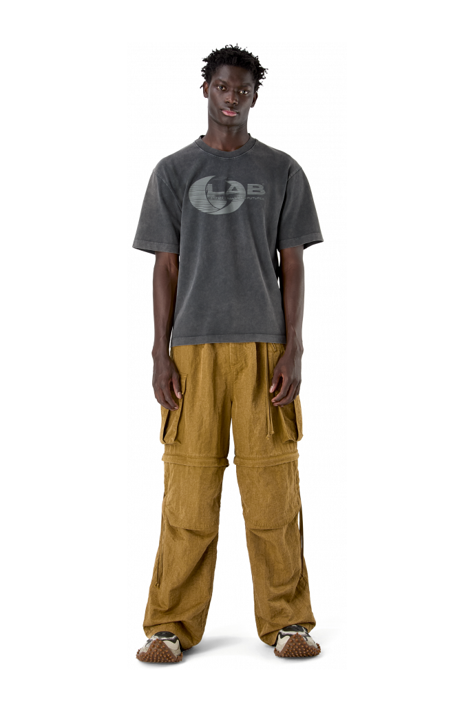 ARTWORK SLEEVELESS TANK TOP SCHWARZ-Grau