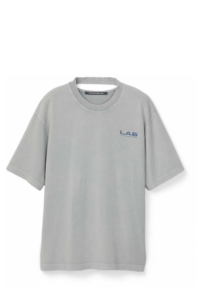 ARTWORK SLEEVELESS TANK TOP Grau-Indigo