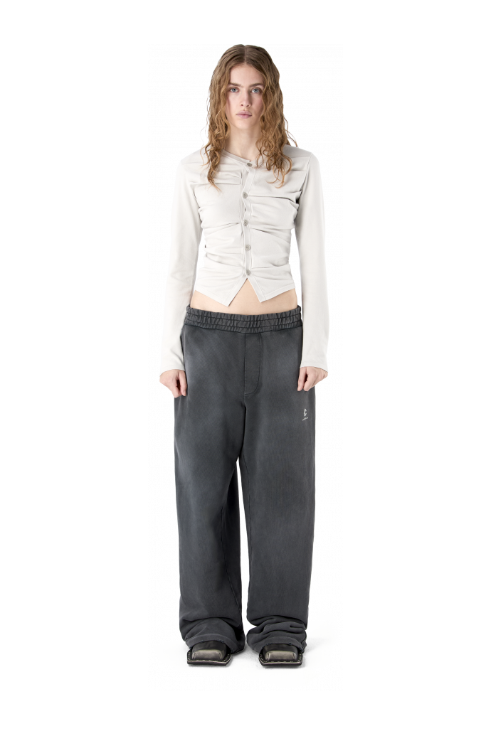 LOGO POLO SWEATPANTS BLACK