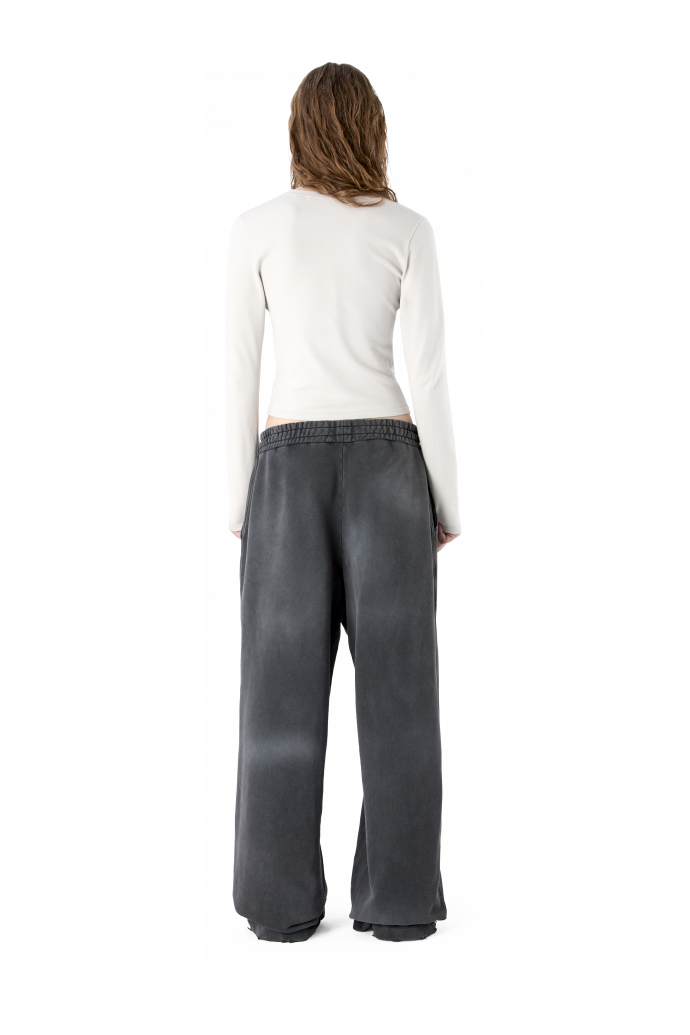 LOGO POLO SWEATPANTS BLACK