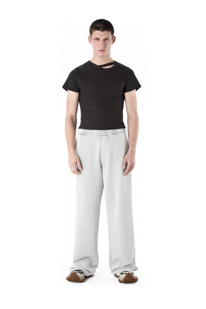 LOGO POLO SWEATPANTS Hellgrau