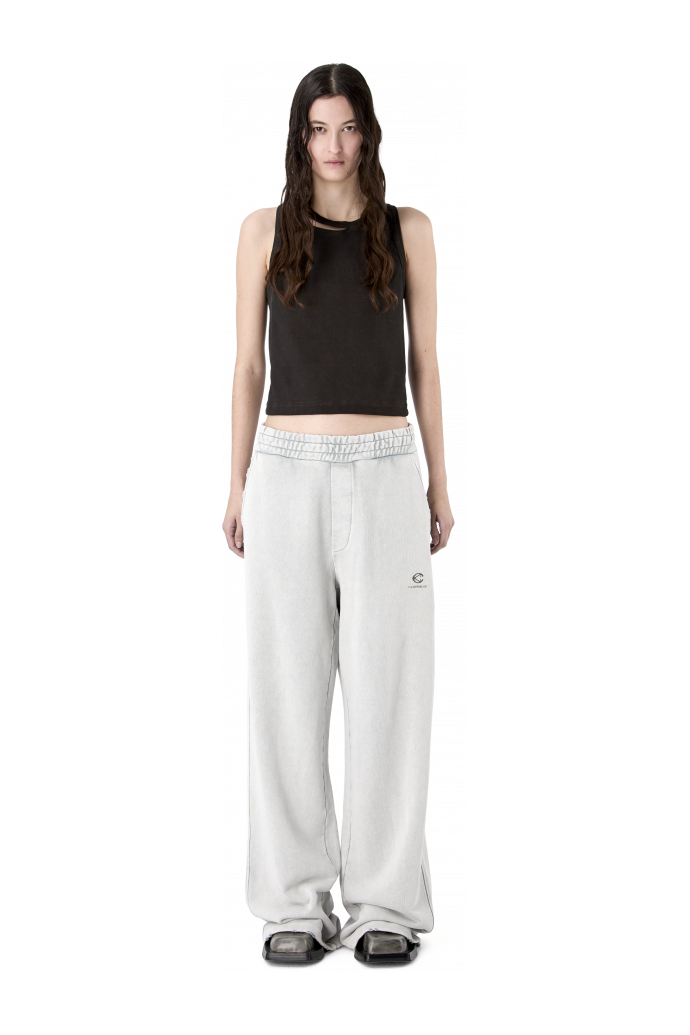 LOGO POLO SWEATPANTS LIGHT Gray