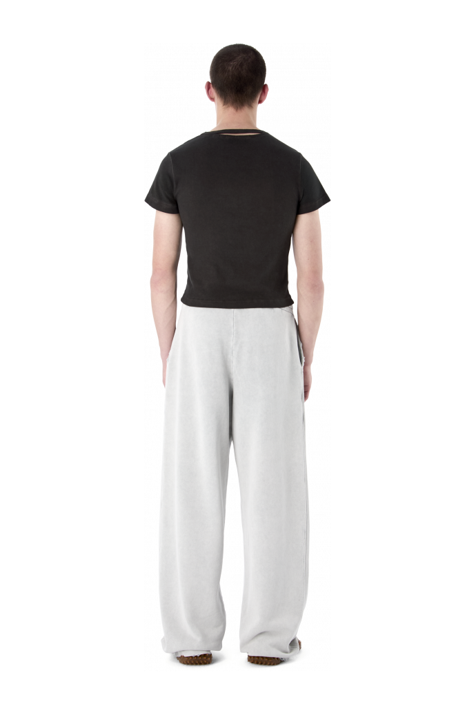 LOGO POLO SWEATPANTS Hellgrau