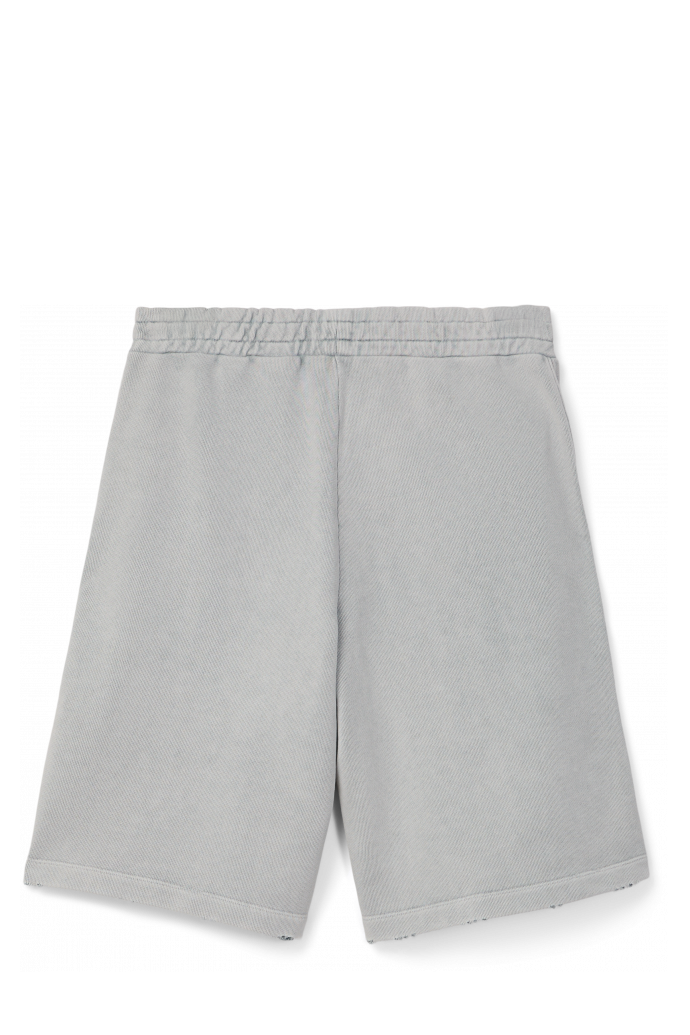 LOGO POLO SWEATSHORTS Hellgrau