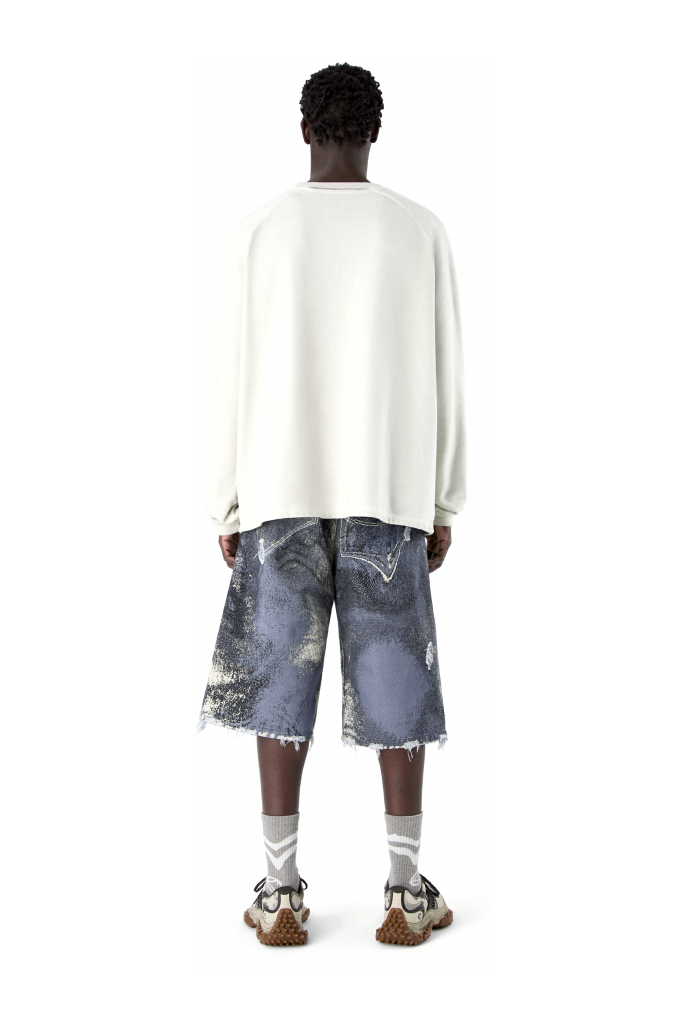 LOGO BOXY CREWNECK Gris claro