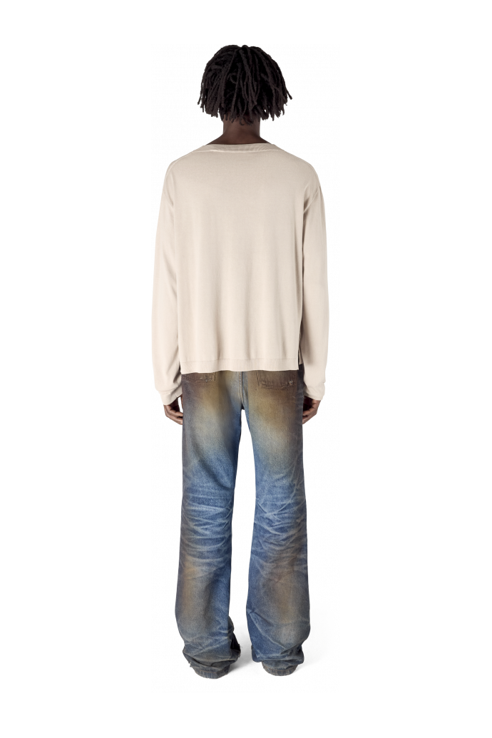 LIGHT KNIT CREWNECK LIGHT GREY