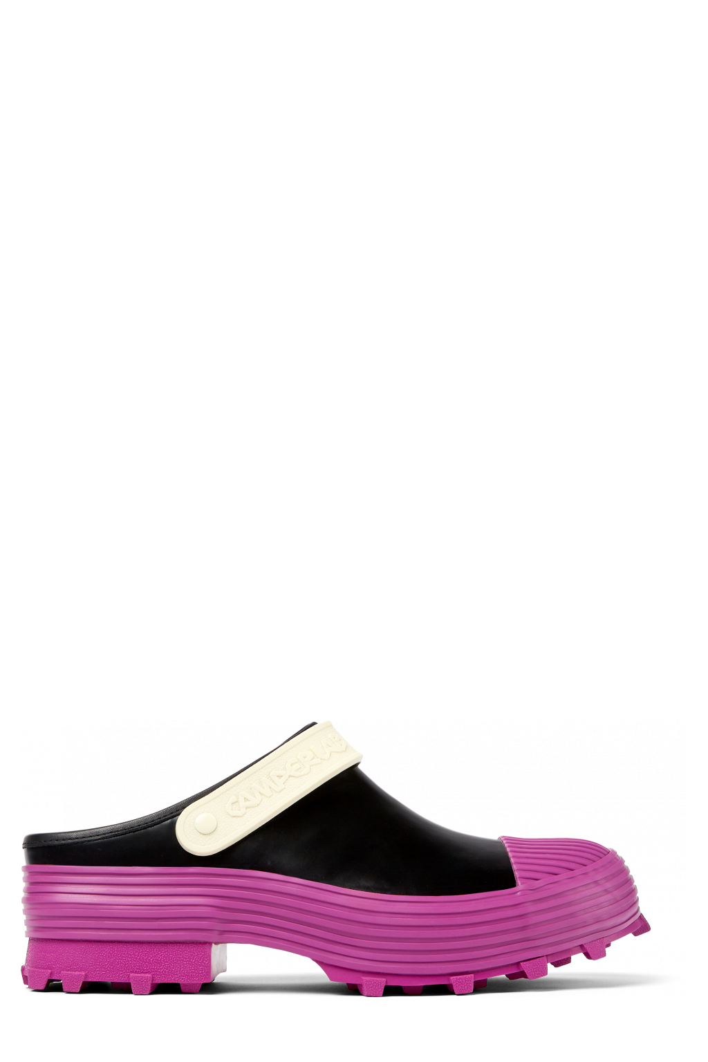 【関税込み】CAMPERLAB ブラック＆パープル Traktori クロッグ CAMPERLABのブラック＆パープル Traktori クロッグがセール中
