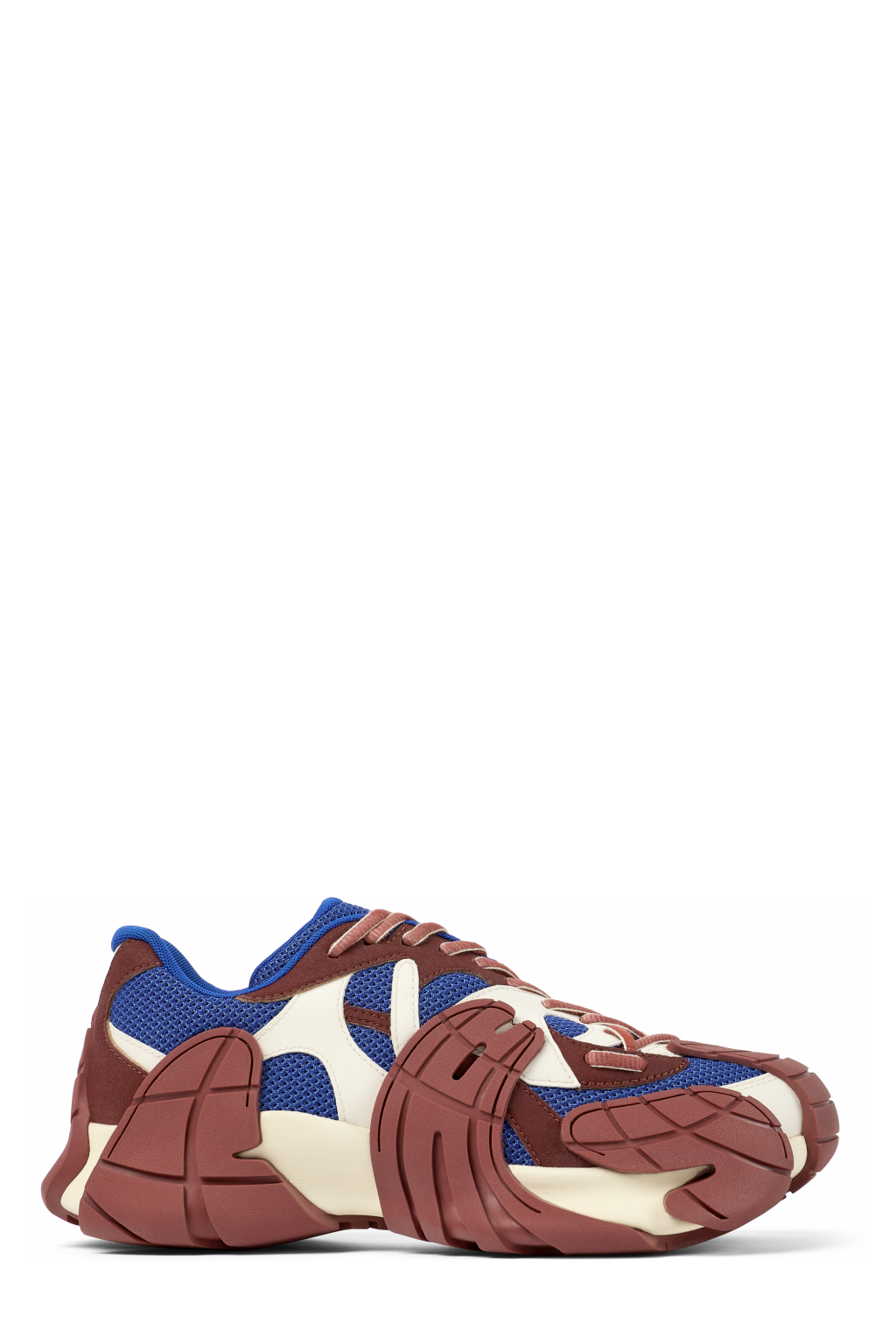 Side view of Tormenta Multicolored Textile Sneaker