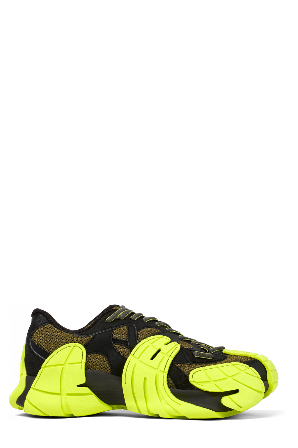 Side view of Tormenta Multicolored Textile Sneaker