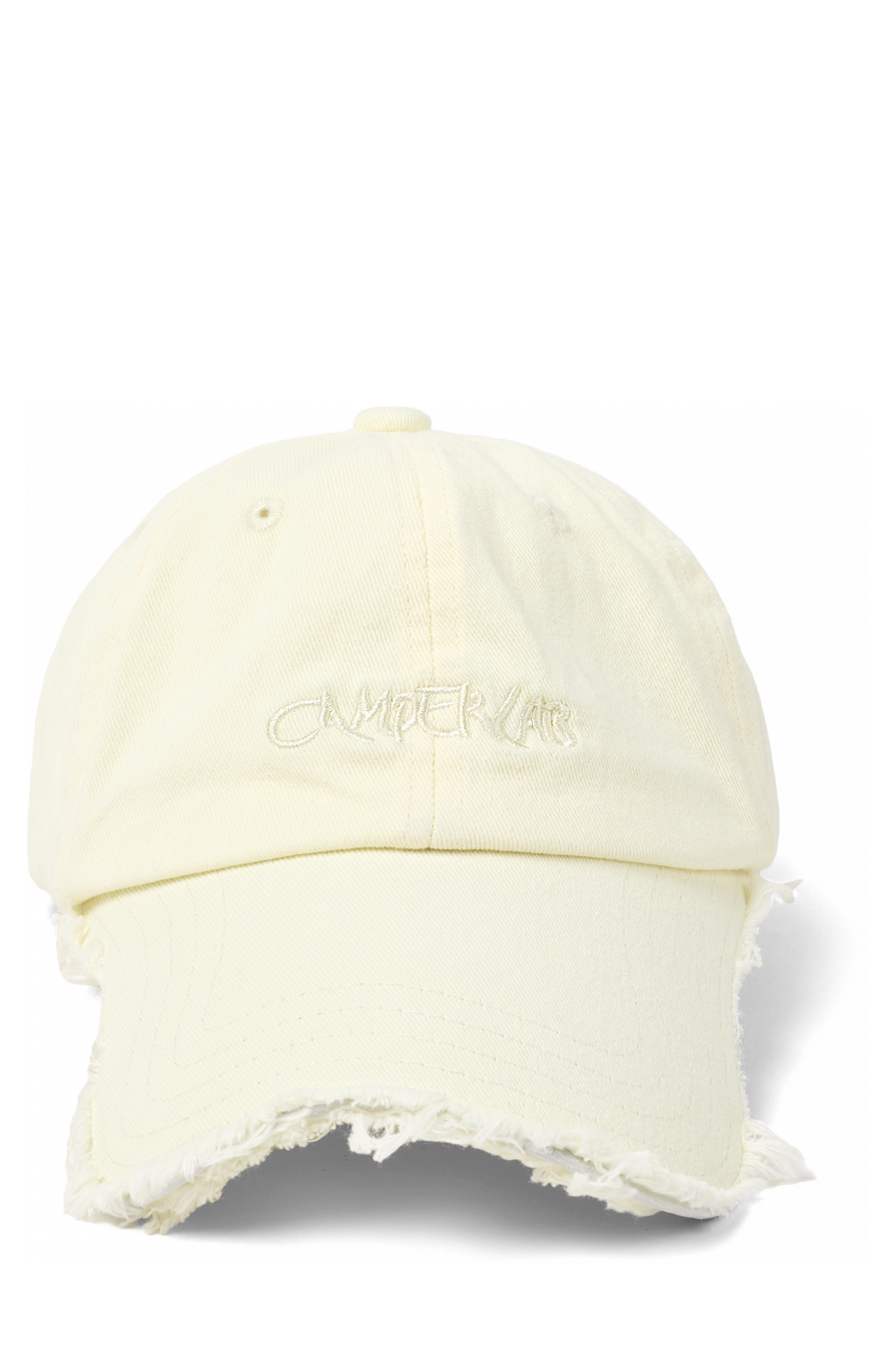 Overhead view of Cap Beige Cotton Cap (One Size)