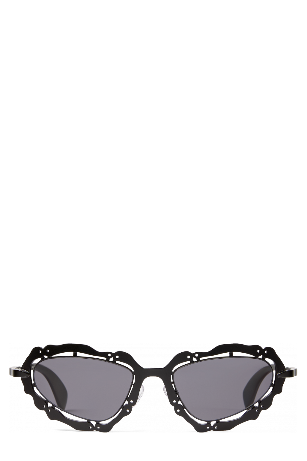 Side view of NOPEA  Sunglasses Black Matte NOPEA Metal Sunglasses